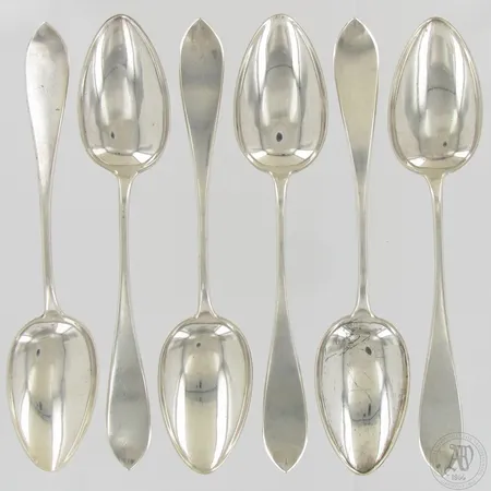 Kuusi ruokalusikkaa Sileä, pituus 225mm, 813, paino 278,2 Paino: 278,2 g