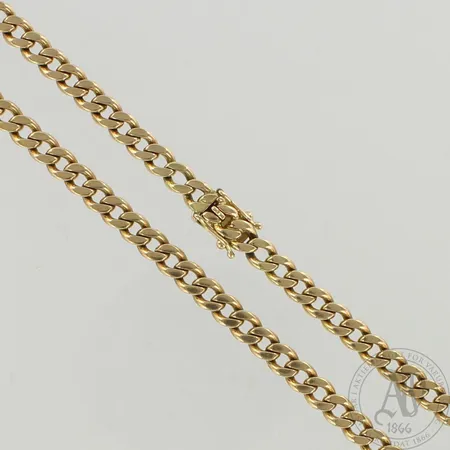 Panssarikaulaketju, nimileimalla AO vuodelta 1992, pituus 67cm, 585, paino 57,4g