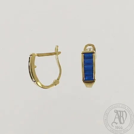 Kivikorvakorut, korkeus 15mm, 585br, paino 2,8g 
