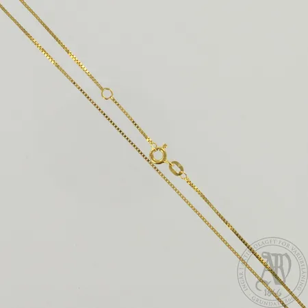 Venetsiakaulaketju, pituus 47cm-49cm, 585, paino 3,2g 