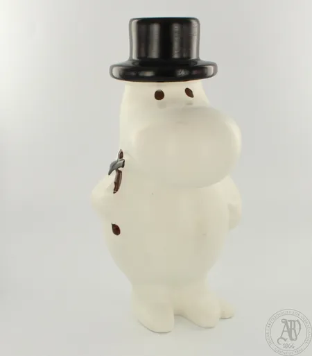 Figuuri Arabia, Muumipappa, korkeus 17cm, pientä käytön jälkeä. Lähetetään postipakettina.