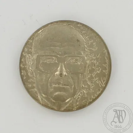 Juhlaraha, Urho Kekkonen 1975, nimellisarvo 10 markkaa, 500, paino 23,6g 