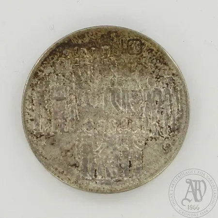 Juhlaraha, Itsenäinen Suomi 60 vuotta, nimellisarvo 10mk, 1917-1977, 500, paino 21,6g 