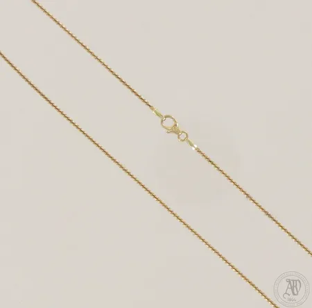 Kaulaketju, pituus 44,5cm, 585, paino 2,4g