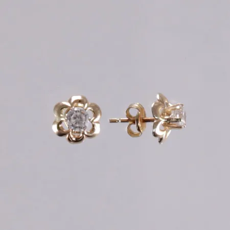 Kivikorvakorut, Ø 7,7mm, 585br, paino 0,6g