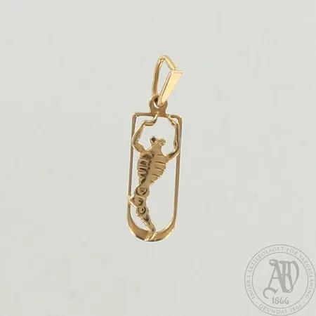 Horoskooppiriipus, korkeus 30mm, 583, paino 1,2g