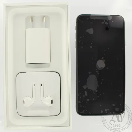 Apple iPhone XS Max 256GB, laatikko, kuulokket ja laturi, takuu voimassa 10/2019, uuden veroinen