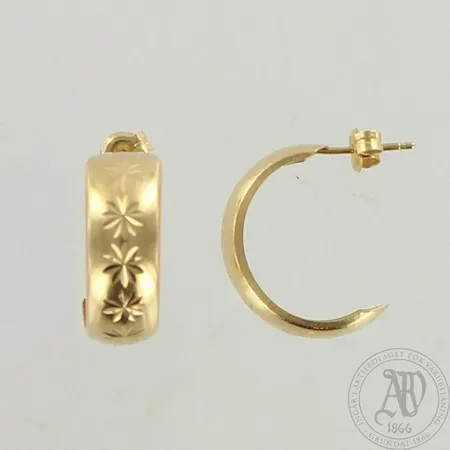 Korvarenkaat, korkeus 18mm, 585, paino 1,4g 