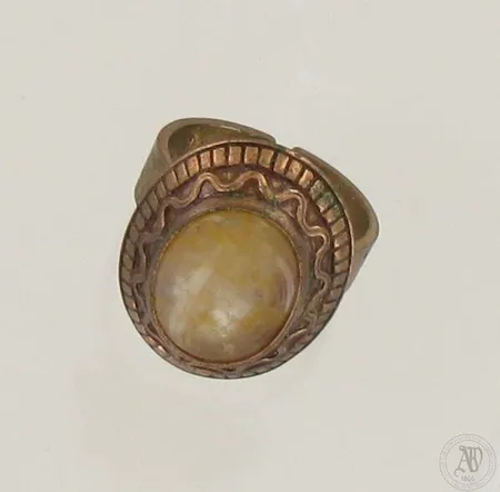 Kivisormus Kalevala Koru, säädettävä koko, pronssi