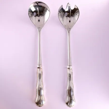 Salaattiottimet, Chippendale, pituus 240mm, 830br, paino 139,4g