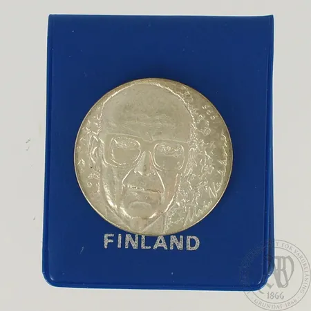 Juhlaraha, Urho Kekkonen 1975, nimellisarvo 10 markkaa, 500, paino 23,5g 