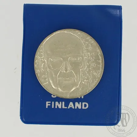 Juhlaraha, Urho Kekkonen 1975, nimellisarvo 10 markkaa, 500, paino 23,8g 