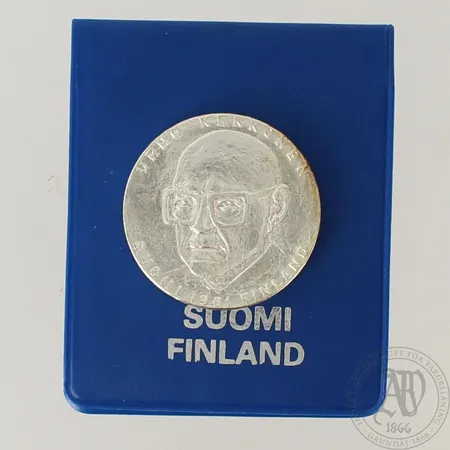 Juhlaraha, Urho Kekkonen 1981, nimellisarvo 50 mk, 500, paino 20,0g 