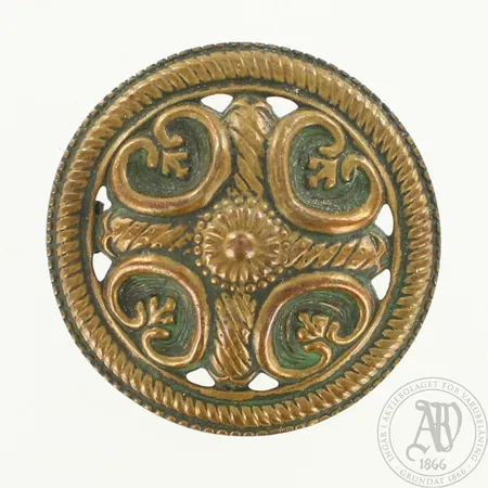 Rintaneula Kalevala Koru, Solki-32, Ø 48mm, pronssi