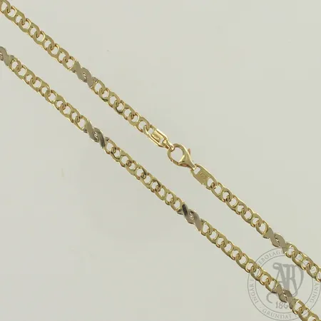 Kaulaketju, pituus 45cm, 585, paino 16,1g 