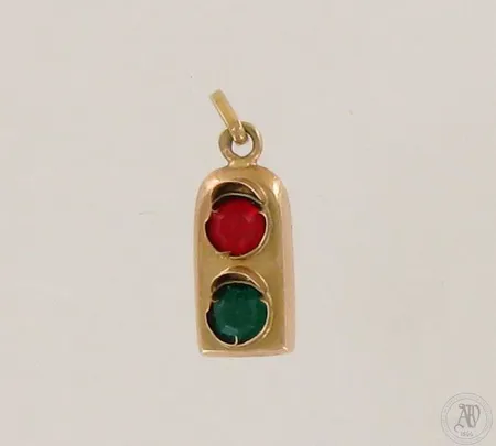 Liikennevaloriipus, korkeus 19mm, 585br, paino 0,8g