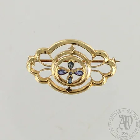 Kivirintaneula, leveys 33mm, 585br, paino 2,8g