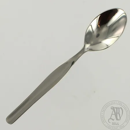 Kuusi kahvilusikkaa, design Tapio Wirkkala, pituus 125mm, ruostumatonta terästä, uuden veroiset