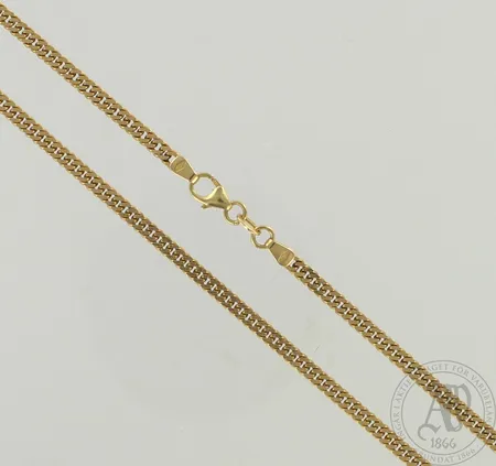 Panssarikaulaketju, pituus 50,5cm, 585, paino 12,2g 
