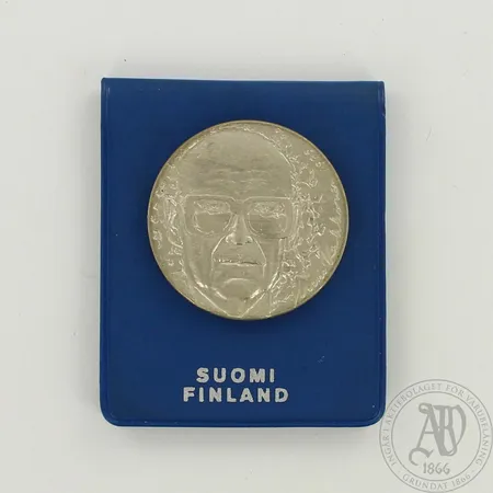 Juhlaraha, Urho Kekkonen 1975, nimellisarvo 10 markkaa, 500, paino 23,5g 