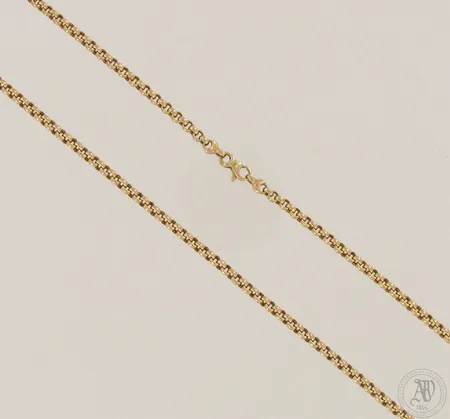 Papukaulaketju, pituus 50,5cm, 585, paino 8,3g