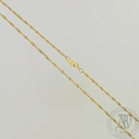 Kaulaketju, pituus 46cm, pituus 46cm, 875, paino 3,0g 