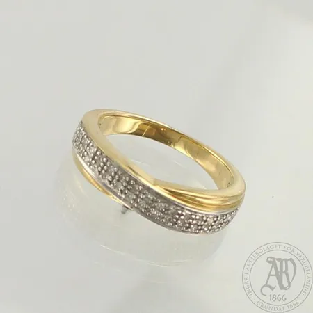 Timanttisormus 34xn.0.005ct, koko 17, 585, paino 4,8g 