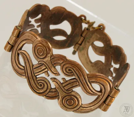 Rannerengas Kalevala Koru, Ø 60mm, pronssia