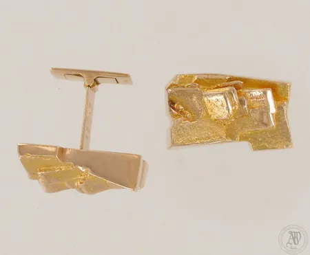 Kalvosinnapit, design Björn Weckström, vuodelta 1970, 585, paino 14,2g