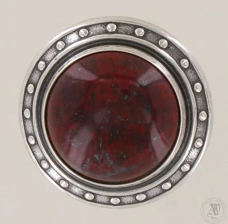 Kivirintaneula Kalevala Koru, Ø 27mm, 925br, paino 6,8g