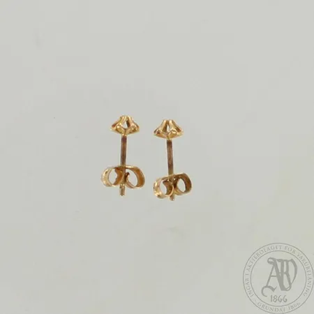 Timanttikorvakorut 2xn.0.005ct, 585, paino 0,5g 