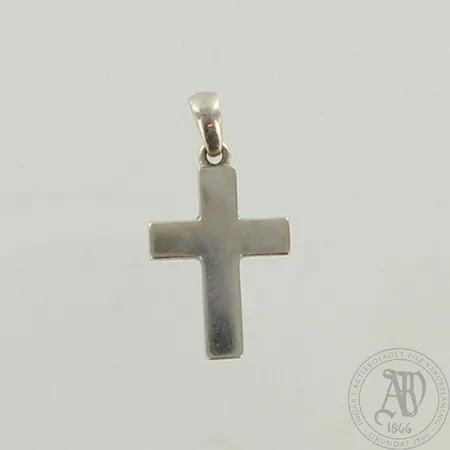 Ristiriipus, korkeus 25mm, 585 valkokulta, paino 2,9g 