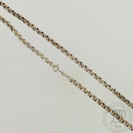 Papukaulaketju, pituus 80cm, 925, paino 28,9g 