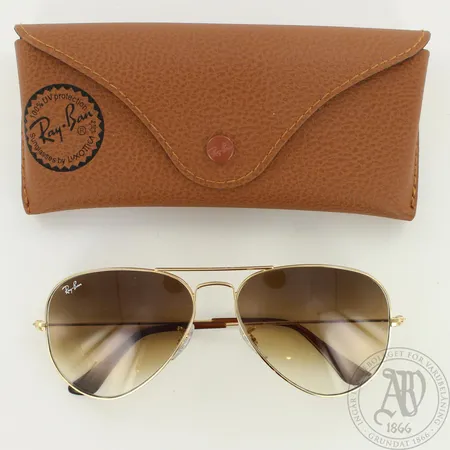 Aurinkolasit Ray Ban, Aviator, RB 3025, Large metal, 001/51, 58¤14, 135 2N, kotelo. Lähetetään postipakettina.