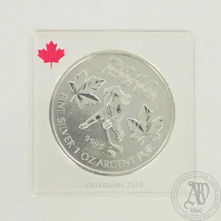 Juhlaraha Elisabeth II, Canada 5 Dollars, Vancouver Whistler 2010, 999, 31,3g 