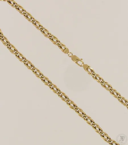 Kaulaketju, pituus 45,5cm, 585, paino 24,2g