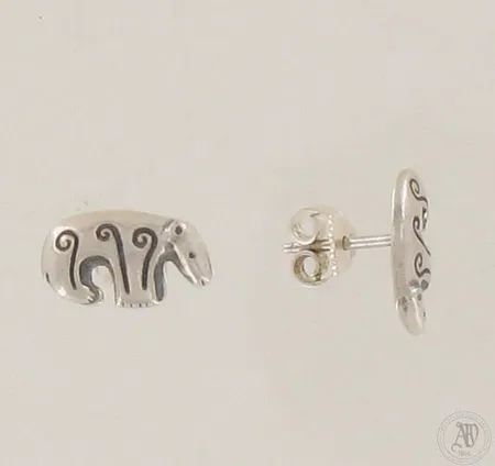 Korvakorut, Kalevala Koru, Kalevankarhu, korkeus 8mm, 925, paino 2,3g