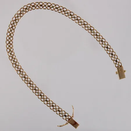 X-lenkkiranneketju, pituus 21,5cm, paino 6,8g