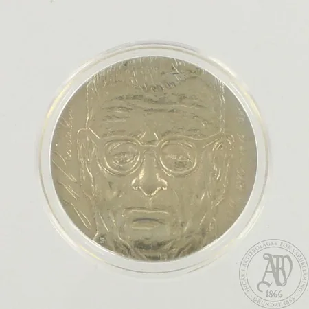  Juhlaraha J.K Paasikivi, 100 vuotta, vuodelta 1970, nimellisarvo 10 markkaa, 500, paino 22,8g 
