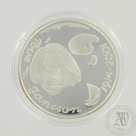 Juhlaraha, Tove Jansson ja lastenkulttuuri, Suomi 2004, 10 euroa, 925, paino 27,0g 