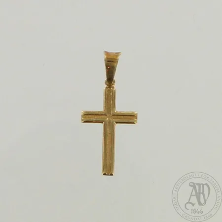Ristiriipus, kaiverrettu, korkeus 30mm, 585, paino 1,4g 