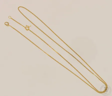 Viallinen kaulaketju, 585, paino 1,6g