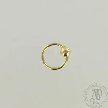 Lävistyskoru, Ø 11,3mm, 585, paino 0,9g 