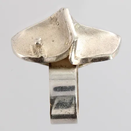 Sormus Björn Weckström Lapponia, "magmassa" koko muunneltavissa, vuodelta 1969, 925, paino 15,7g