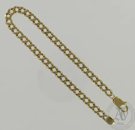 Panssariranneketju, pituus 240mm, leveys 6mm, 585, paino 16,0g