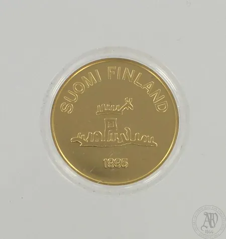 Kultaraha 2000mk, 1995, 50 Rauhan Vuotta, 900, paino 17,0g