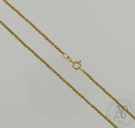Kaulaketju, pituus 45cm, 585, paino 4,7g