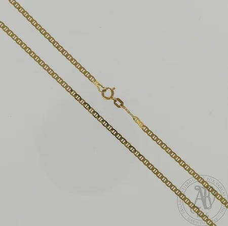 Kaulaketju, pituus 40,5cm, 585, paino 583, paino 2,7g