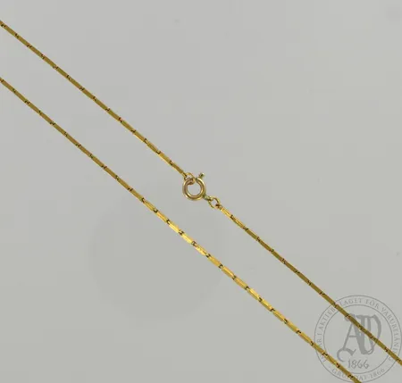 Kaulaketju, pituus 45,5cm, 875 (lukko 585), paino 7,2g