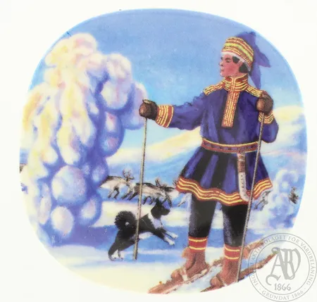 Seinälautanen, ''Kaamoksen jälkeen'' Arabia, leveys 120mm